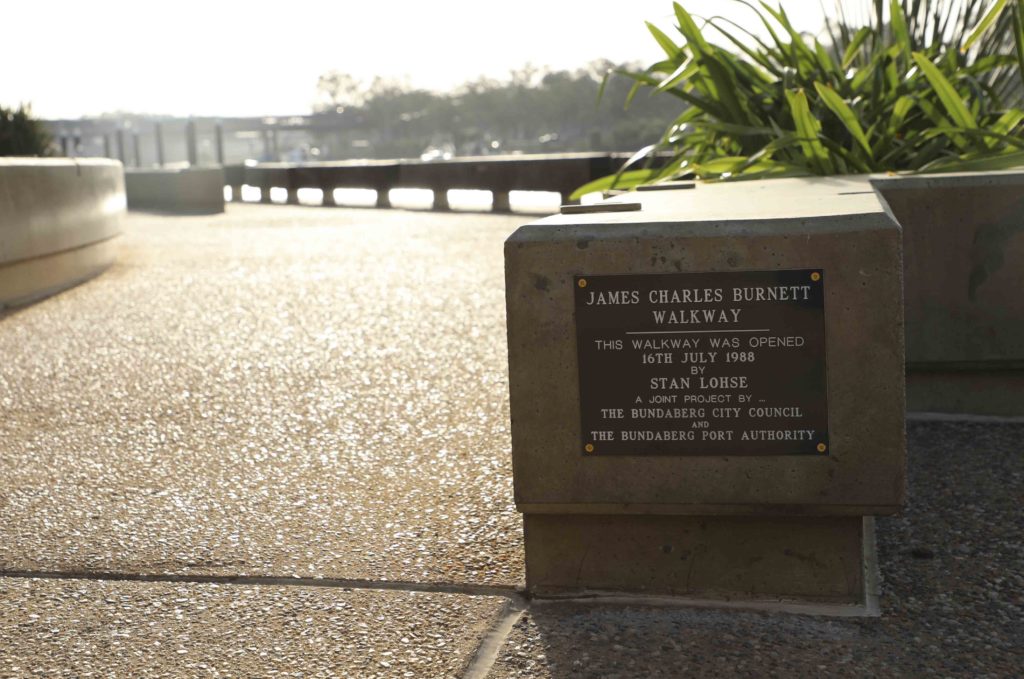 James Charles Burnett walkway