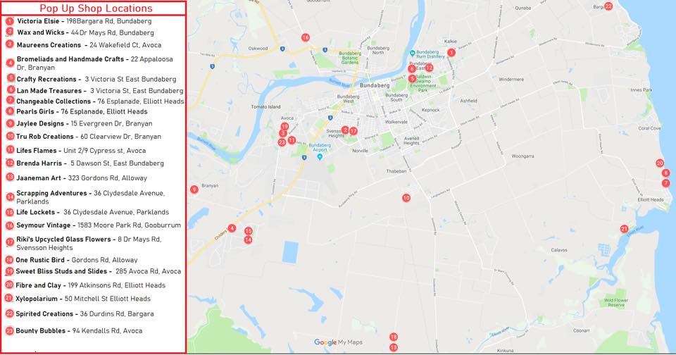 Pop-Up Shop Trail Bundaberg