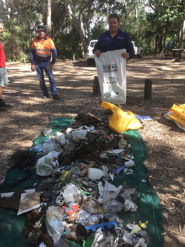 ReefClean at Bustard Bay in the southern region of the Great Barrier Reef was a huge success with 24 people from Gladstone, Bundaberg and Agnes attending in June.