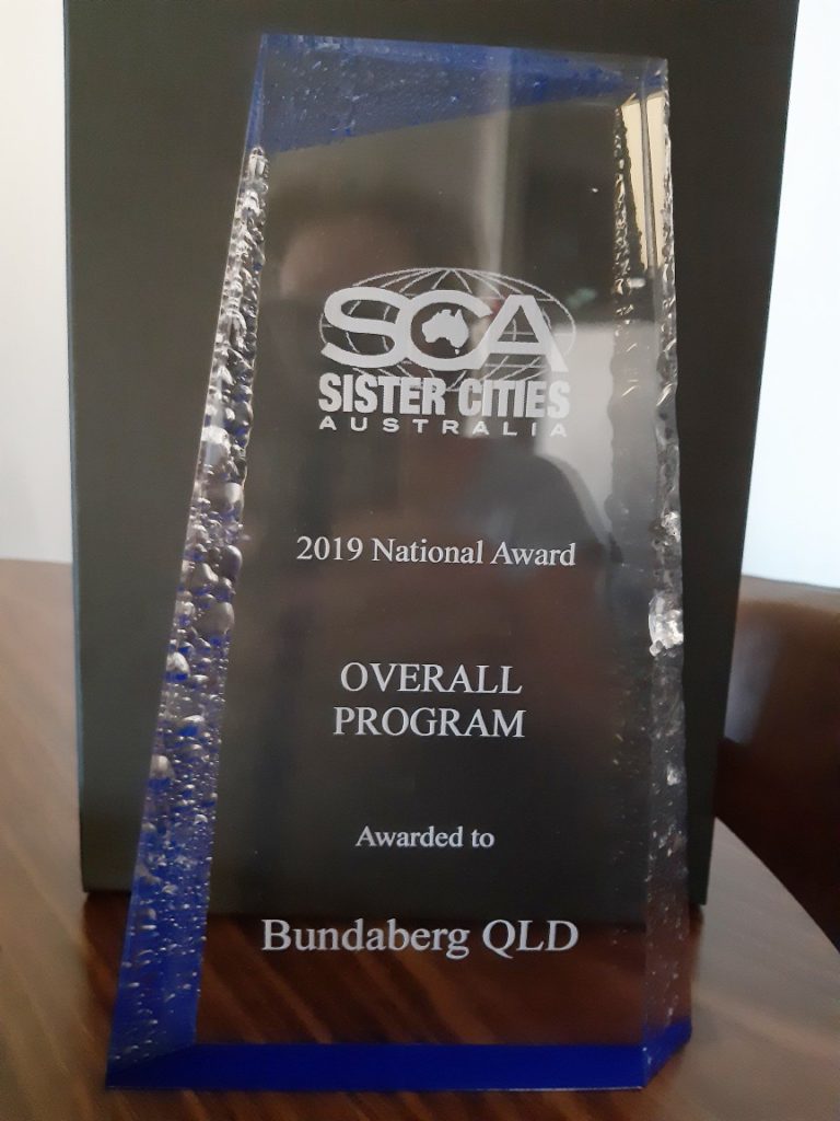 Sister Cities award