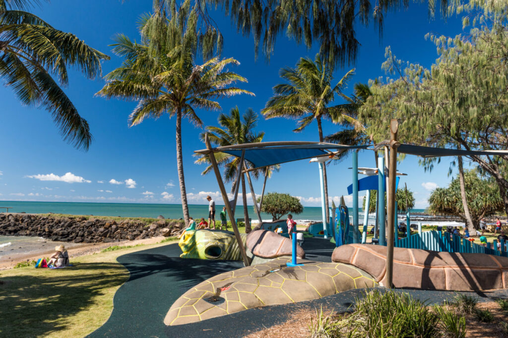 Bargara Turtle Playground matting system trialled