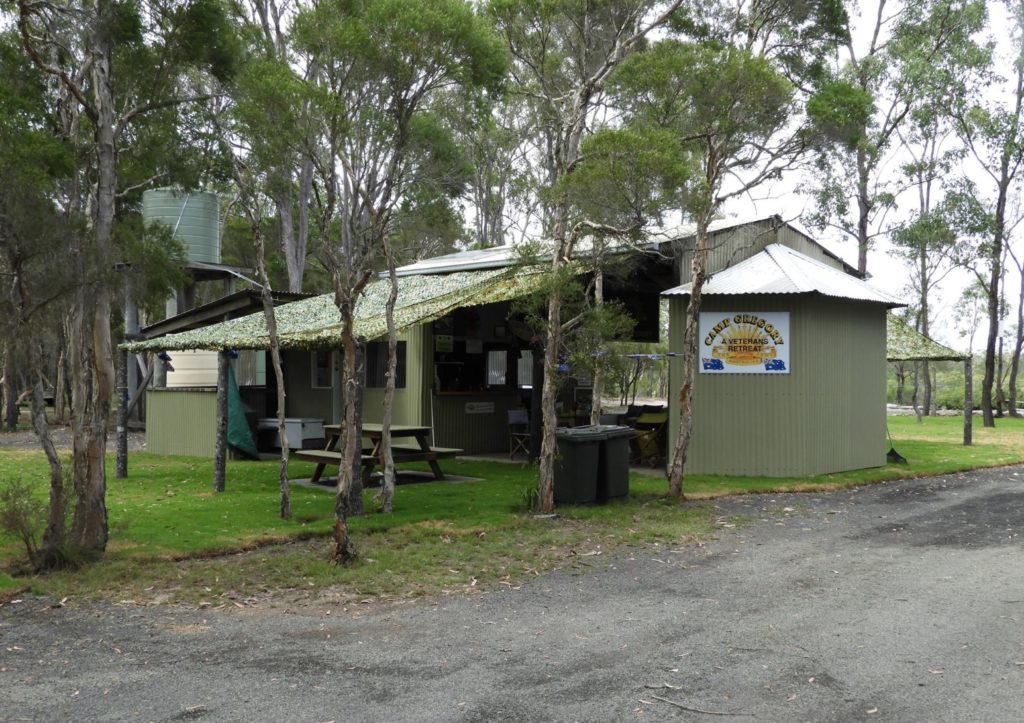 Camp Gregory is a veterans retreat situated on a 40acre property adjacent to the Gregory River in Woodgate,