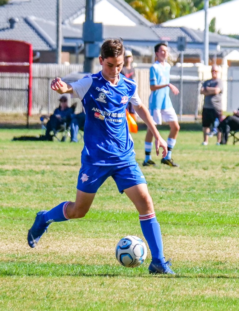 Ethan has loved playing football ever since his early days with Bundaberg Football Club.