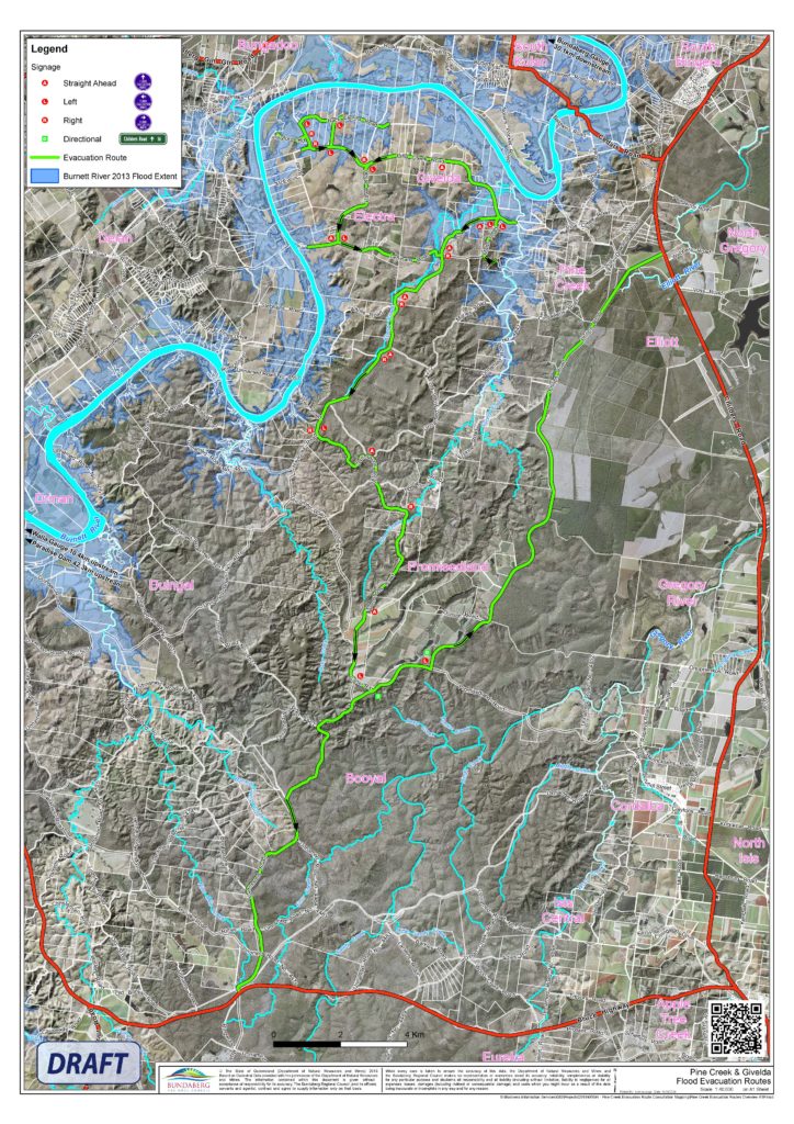 Givelda Flood Evacuation Route