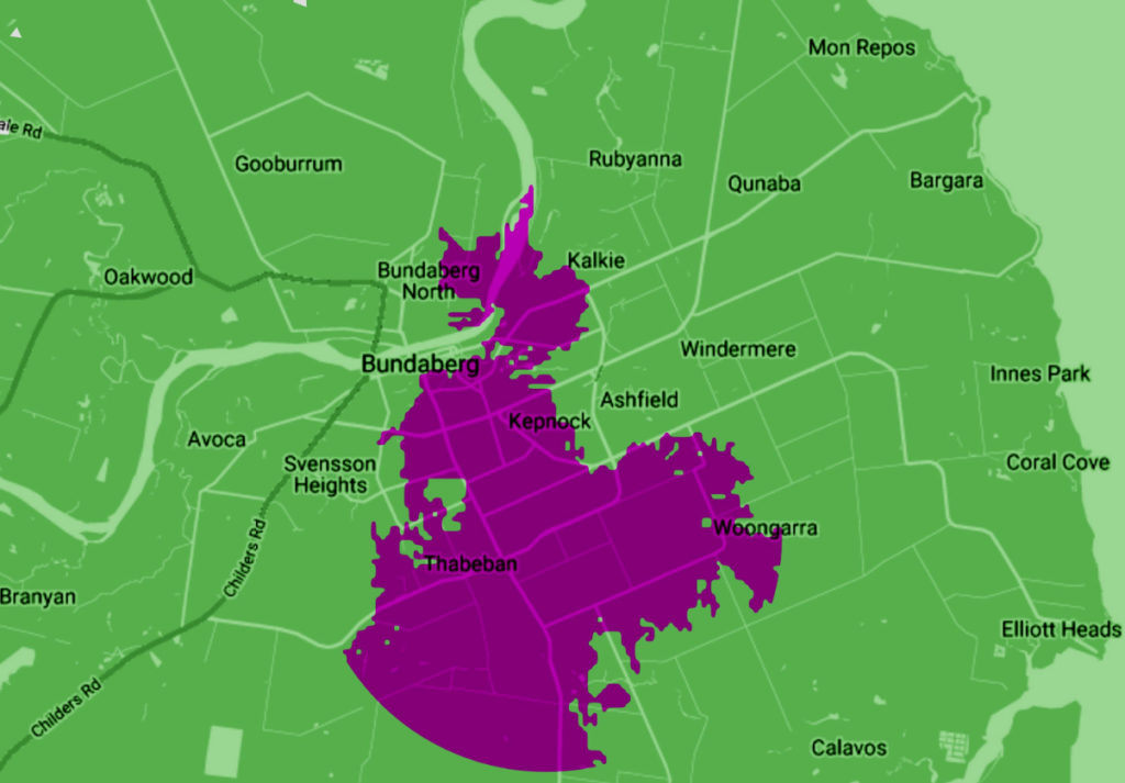 Telstra 5G coverage map