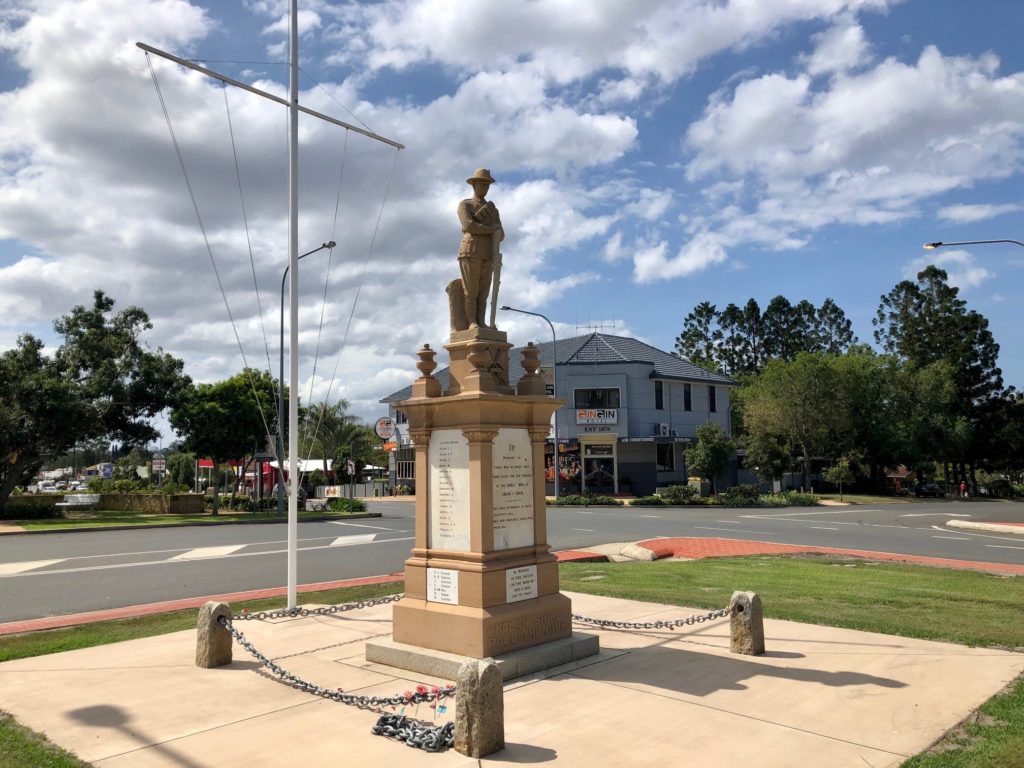 Gin Gin cenotaph