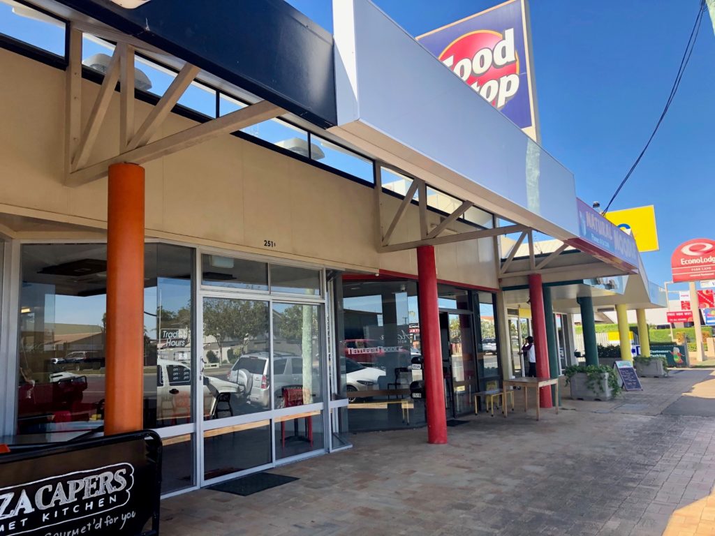 Fish and Chips at 251 Bourbong will be located next to Pizza Capers when it opens in a week and a half.