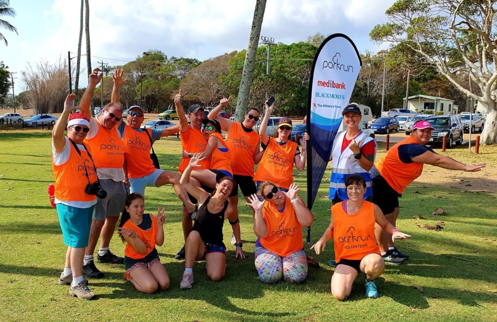 Bargara Parkrun volunteers