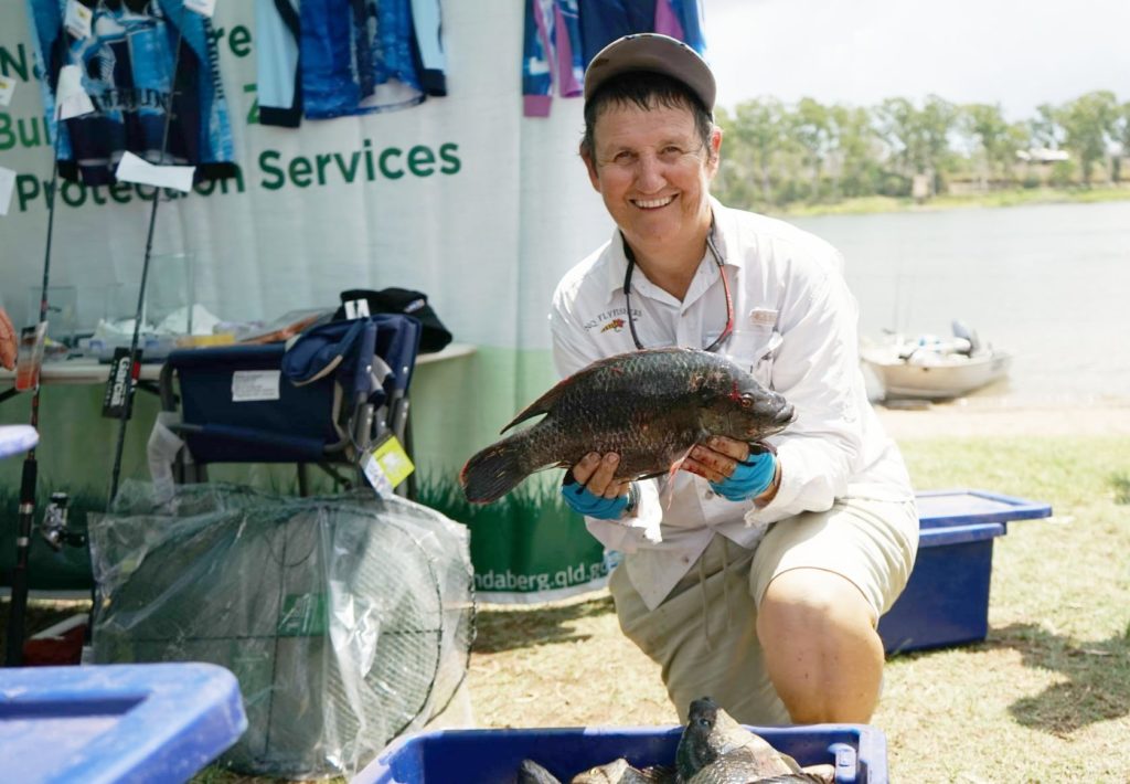 Tilapia fishing competition