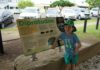 Alexandra Park diprotodon dinosaur sign