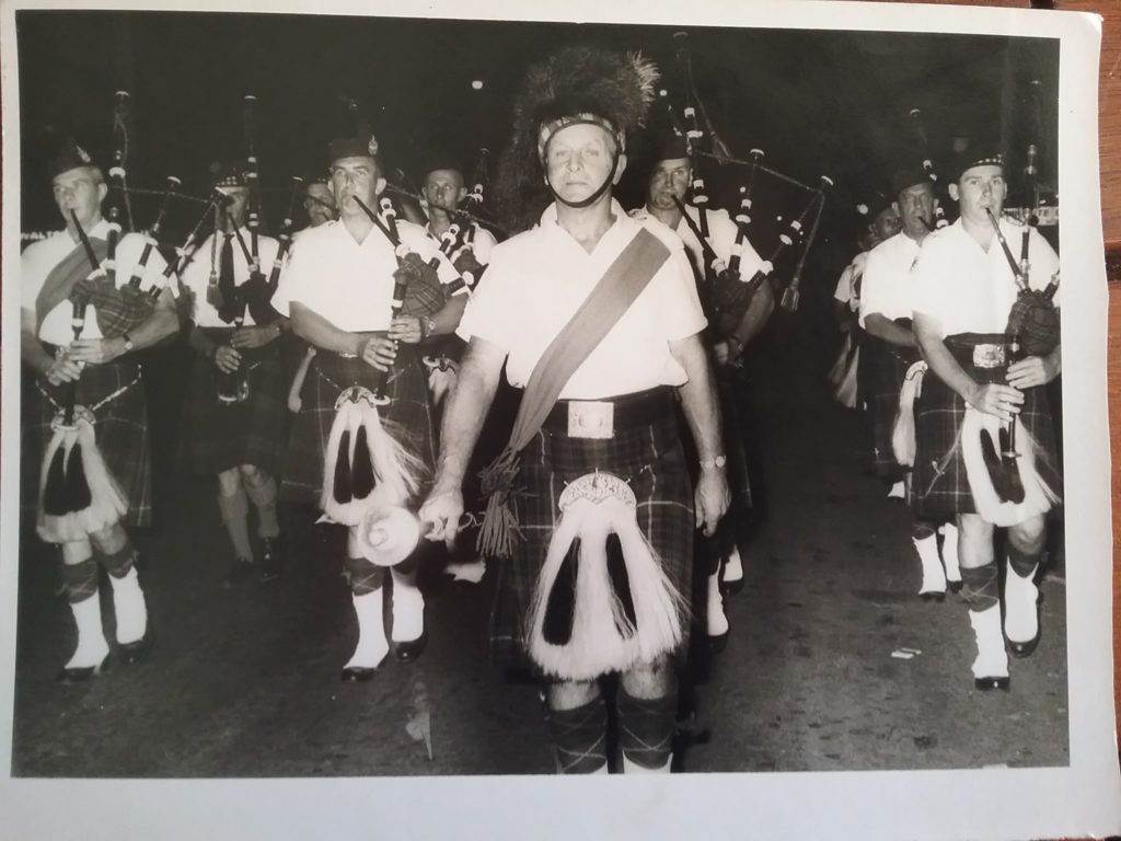 Bundaberg Caledonian Pipe Band Arthur McKenzie