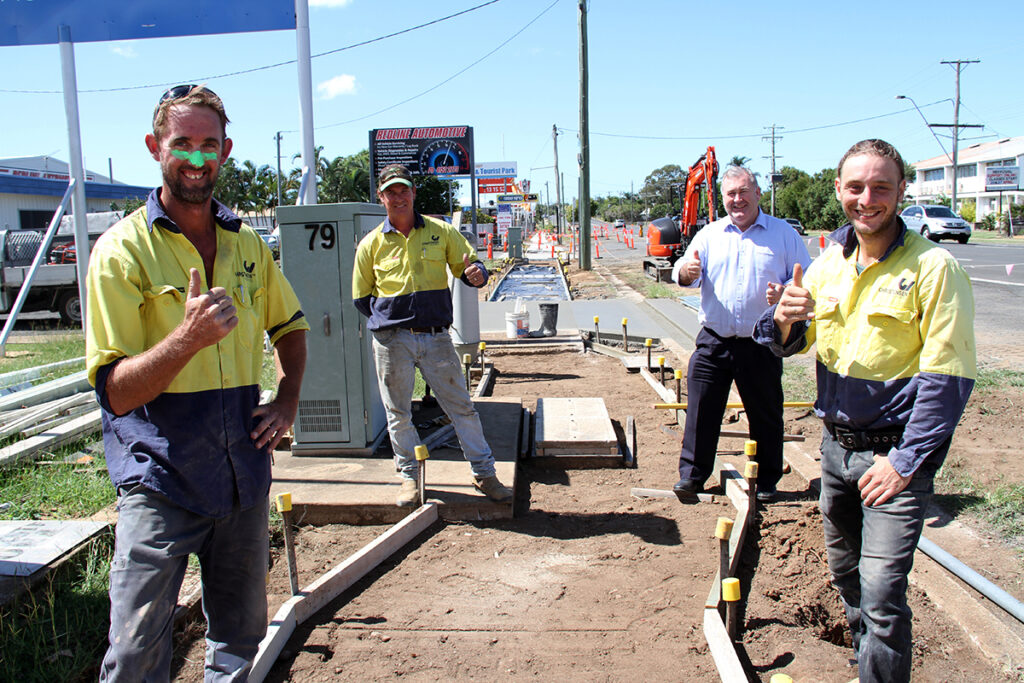 pathway Bundaberg East
post-construction survey