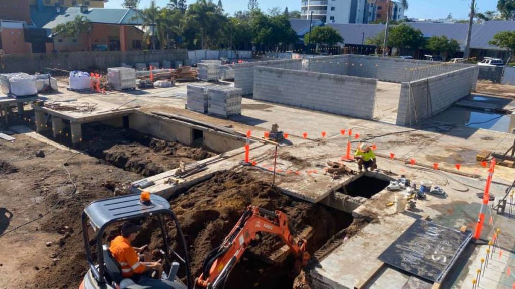 Bargara Beach Hotel progress