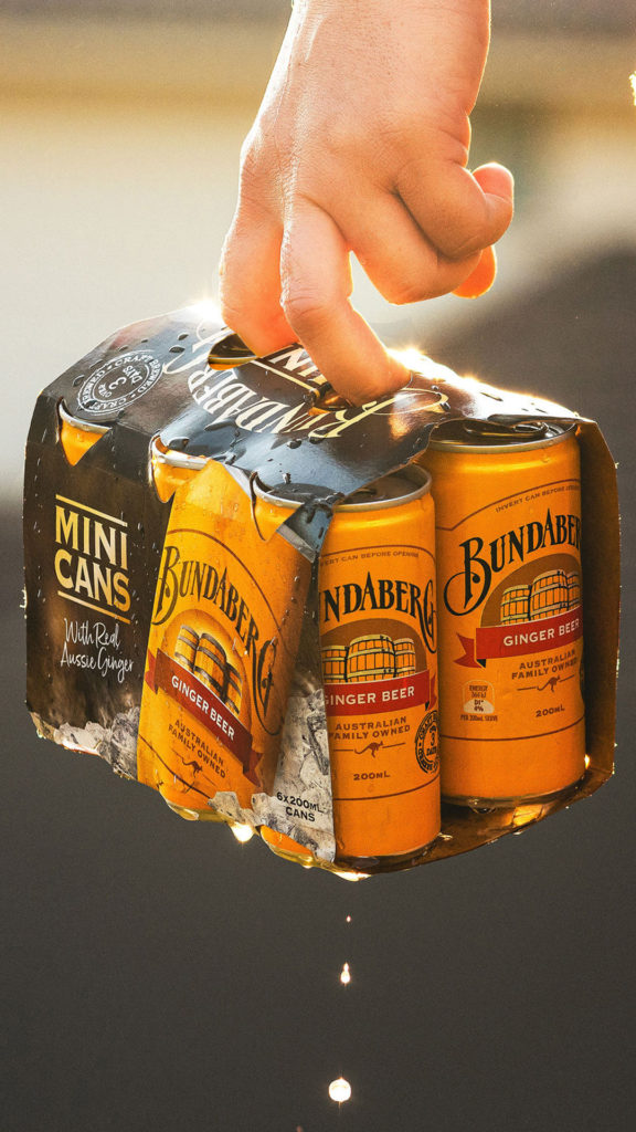 Bundaberg Brewed Drinks cans