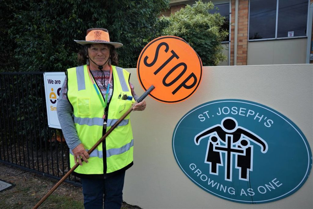 school crossing supervisor Lee Beljon