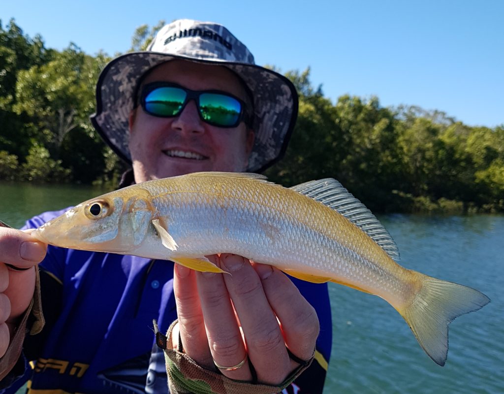 Tim Mulhall with a nice whiting he caught early in the week.