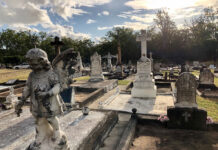 The Apple Tree Creek Cemetery near Childers is one of the oldest cemeteries in the district and has some beautifully ornate examples of the work of the monumental mason.