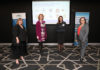 Karen McCord, Robyn Kent, Andrea Bax and Natalie Brandon at the Mayor's Principal Breakfast.