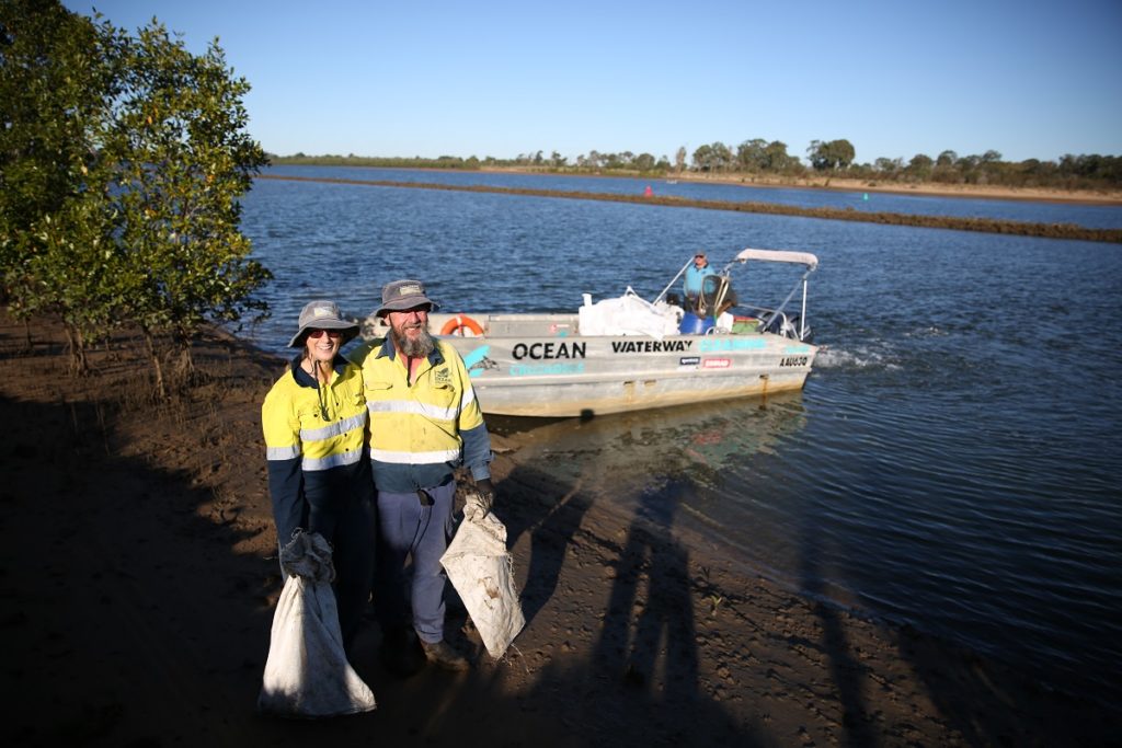 Ocean Crusaders waterways clean up