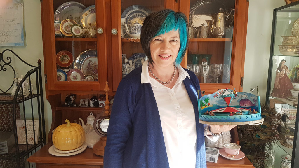 Josie Rigney is looking forward to bringing an extensive range of collectibles to Childers in October as she establishes her new business Clockwork Curiosities Museum and Gift Shop.