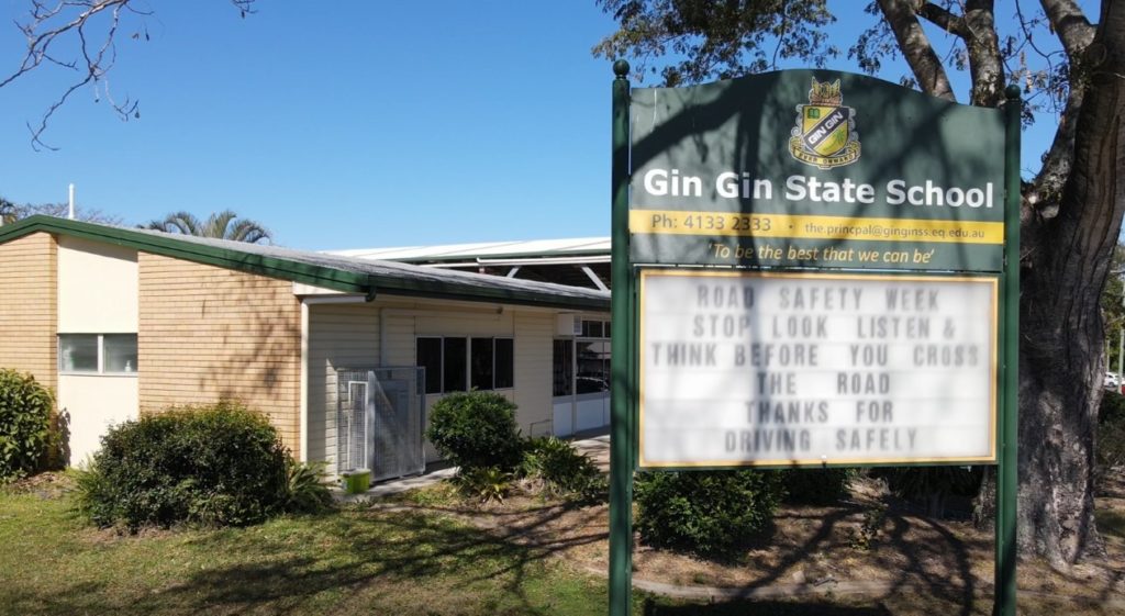 Gin Gin State School support Road Safety Week.