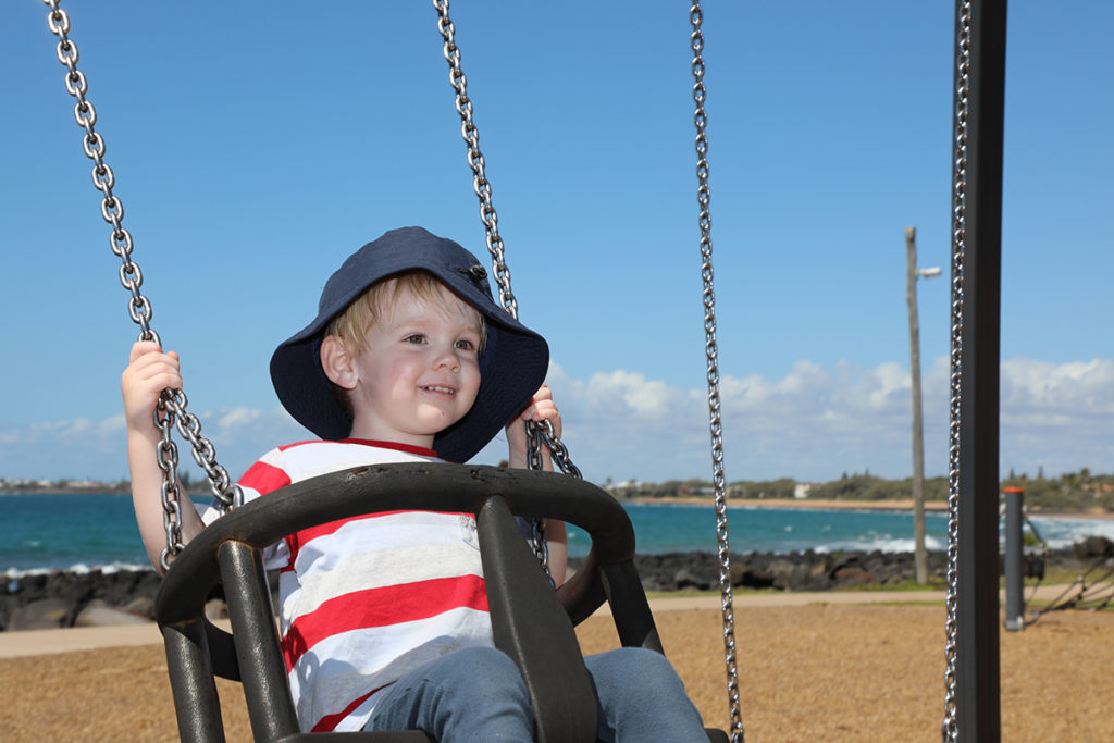 17 09 2020 Andy Donaldson having fun on the Christensen Park pla