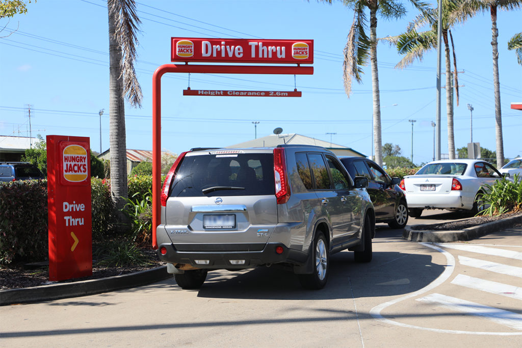 Takalvans Hungry Jacks Drive Thru