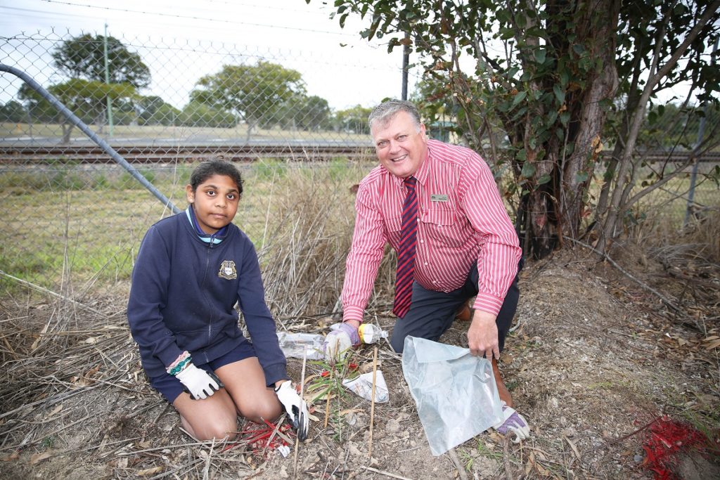 Bundaberg State High School  Tree Planting Day