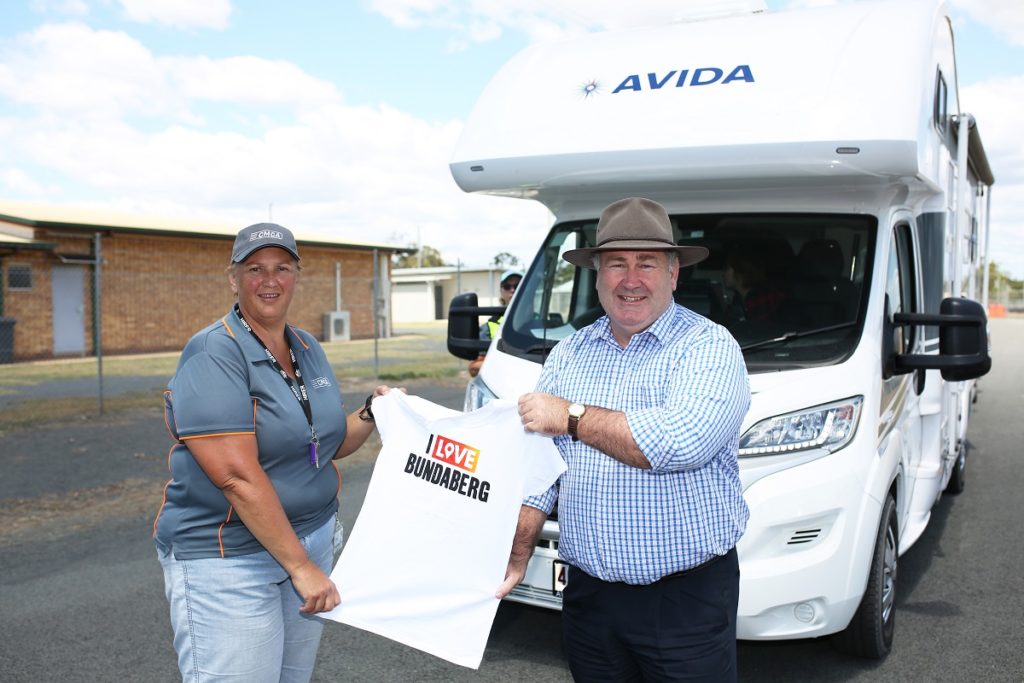 CMCA Chairman Kim Atkinson and Bundaberg Region Mayor Jack Dempsey