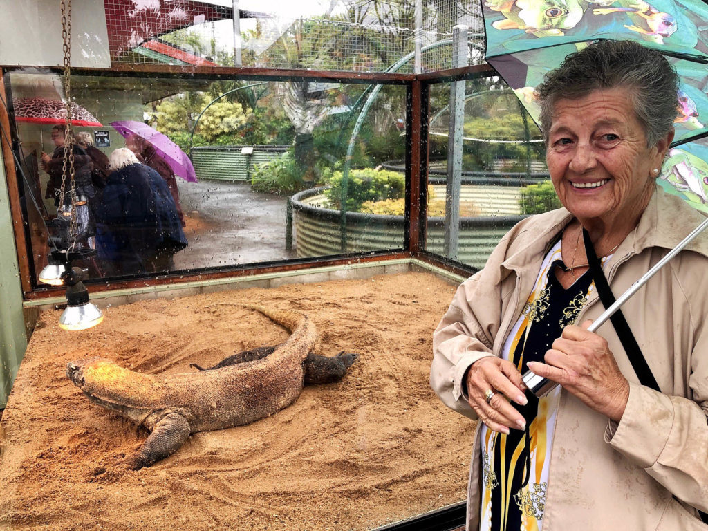 Lesley Behan was impressed by the Komodo Dragon, one of the star attractions at Snakes Downunder.