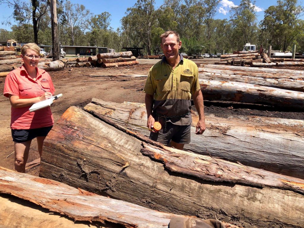 Boundary Creek Sawmill owners Jay and Jarrod