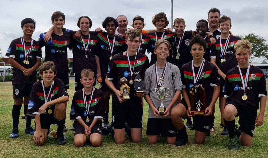 United Park Eagles Under 14 Grand Final Team