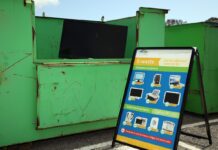 An Australia Post e-waste service