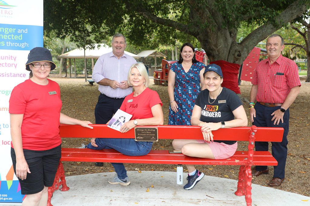 Red Bench