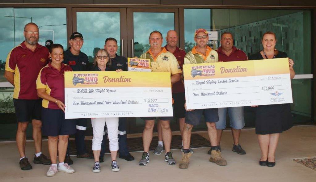 Bundaberg 4WD Club donations