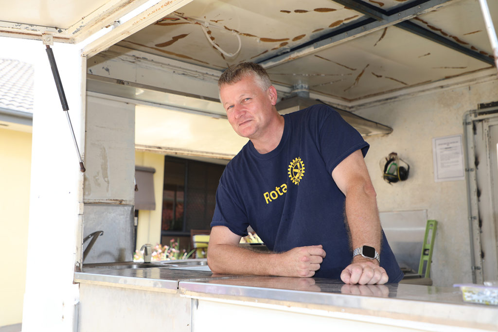 Rotary coffee van