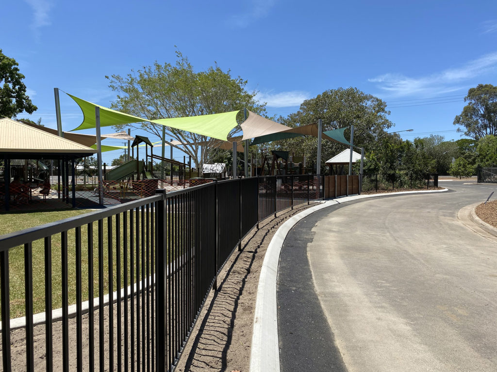 botanic gardens fence