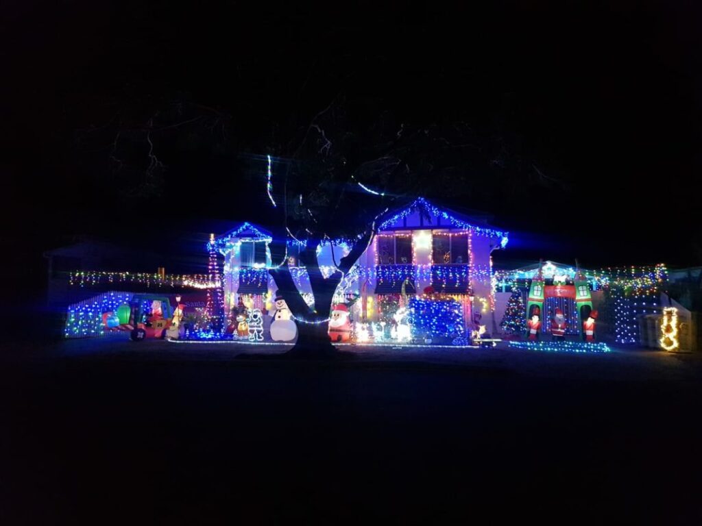 Wyper Street Christmas lights