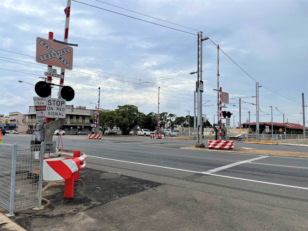 Bourbong Street Railway Crossing