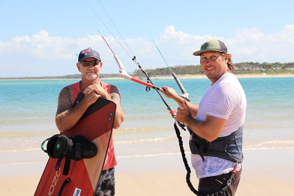 Windslasher kitesurfing festival volleyball