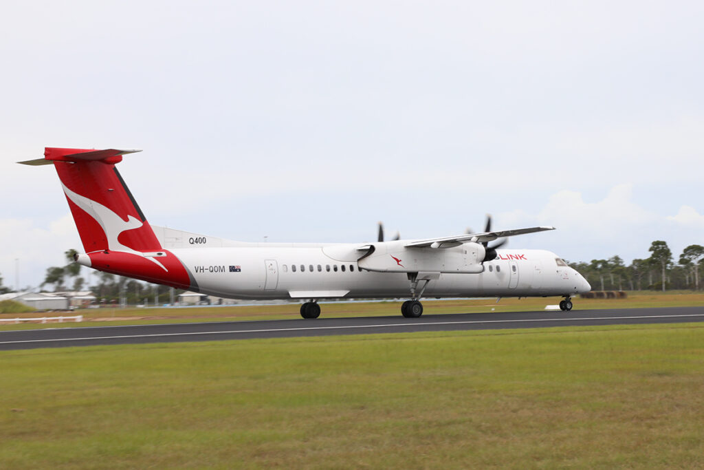 Qantas flights