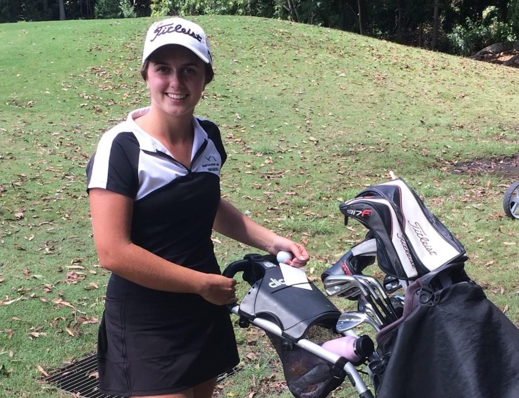 Kate McFarlane golf scholarship