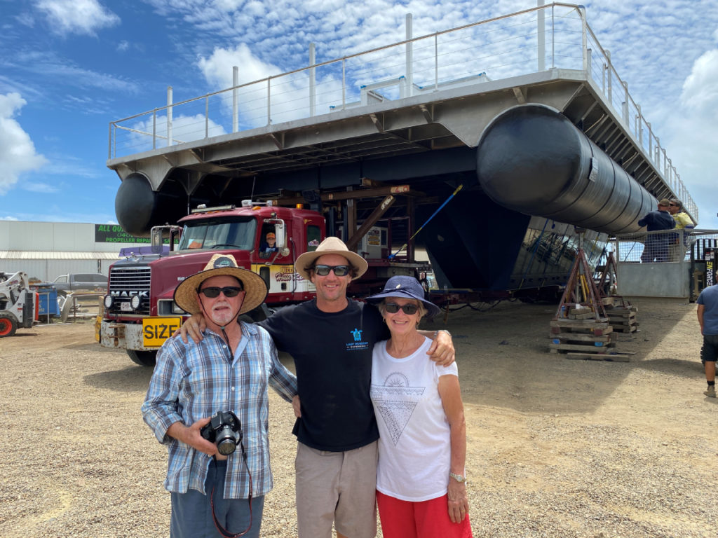 Lady Musgrave Pontoon launch