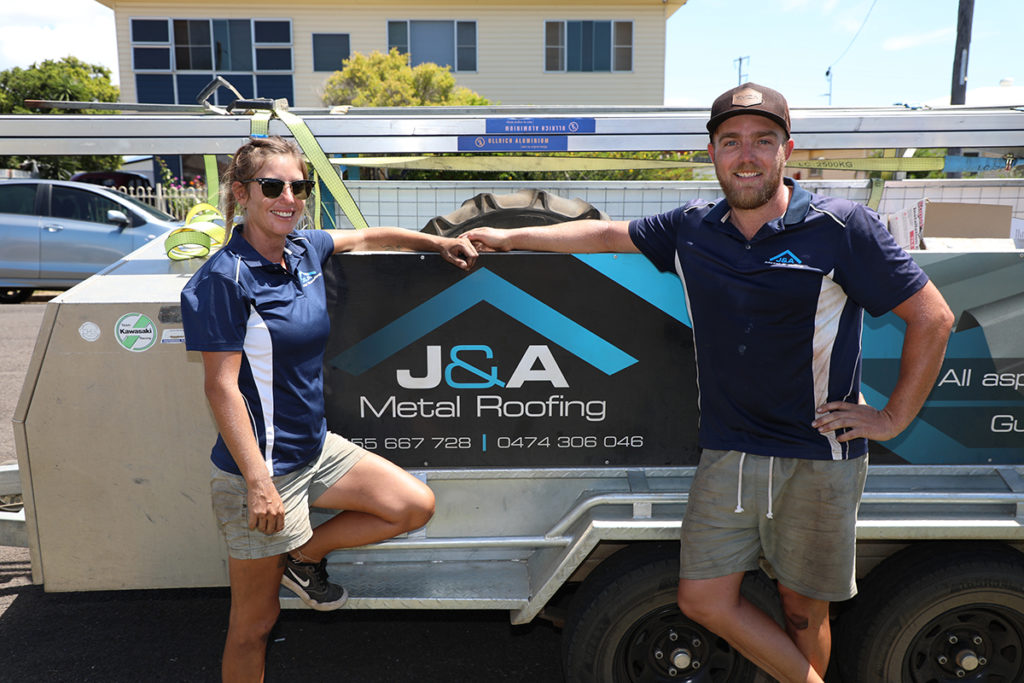 J&A metal roofing