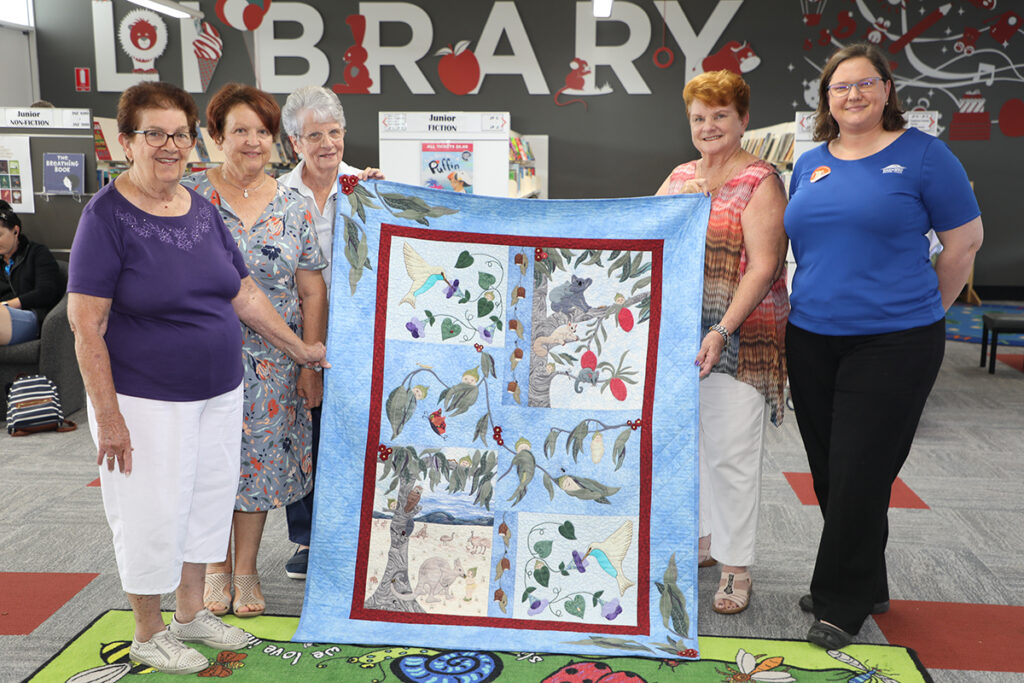 library quilt