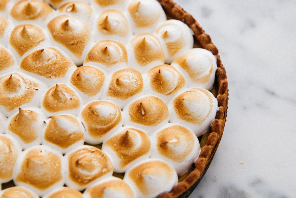 locally grown lemon meringue pie