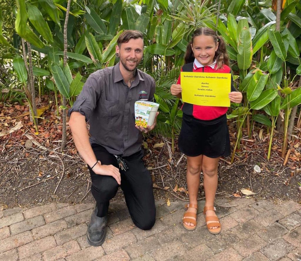 Bundaberg Botanic Gardens poetry