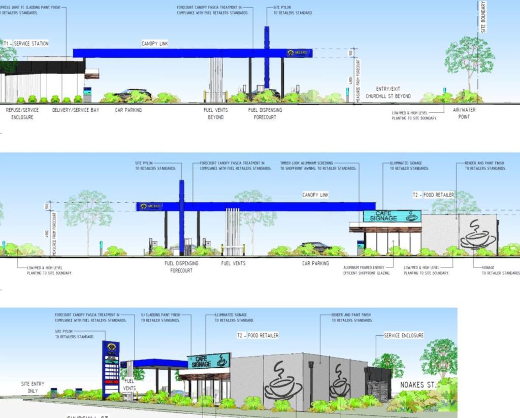 Churchill Street service station