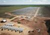 Solar battery trial
