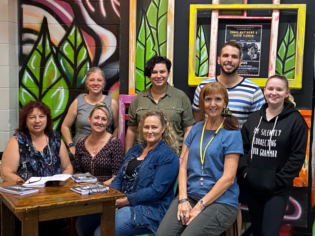 Bundaberg Players at Oodies cafe